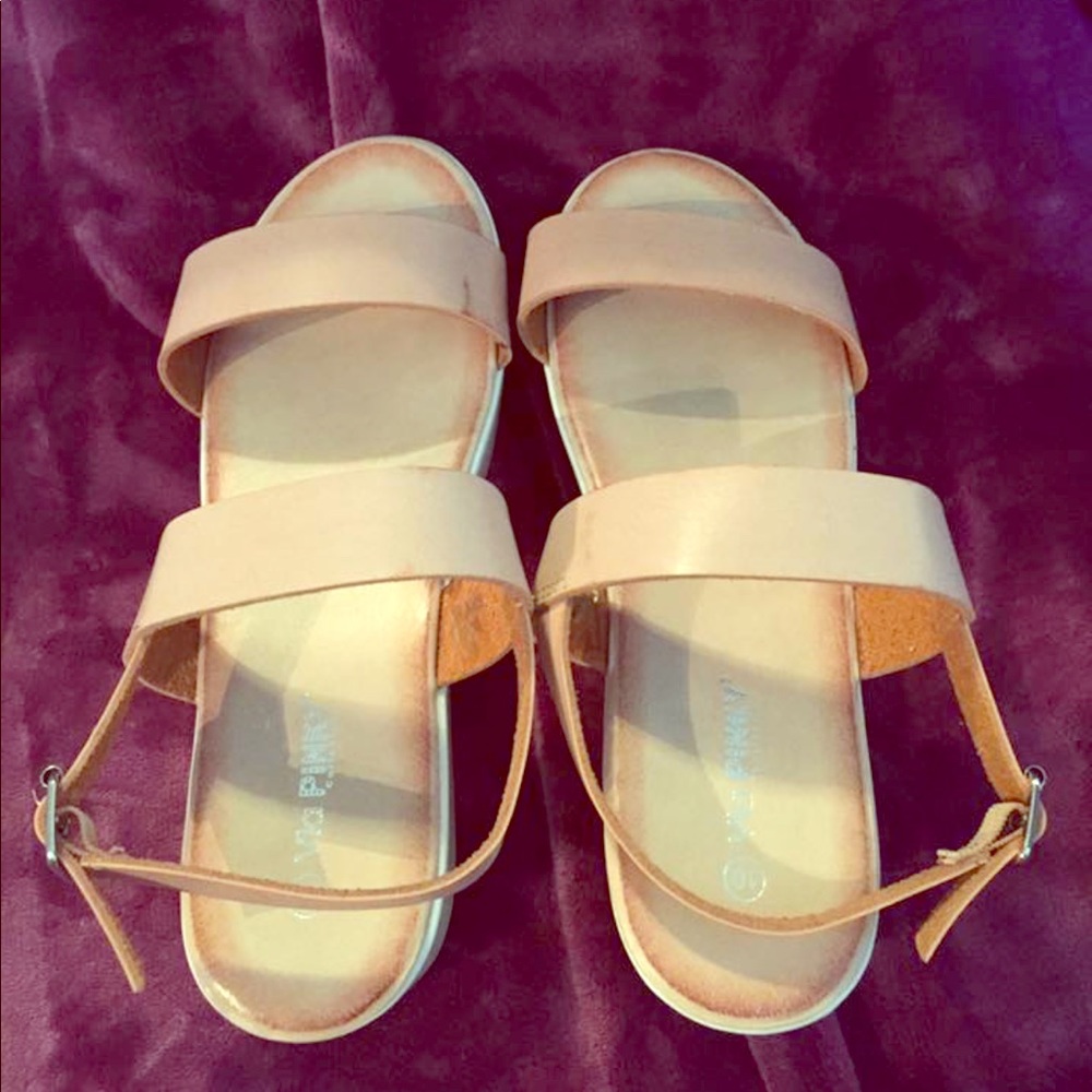 BAMBOO Platform Sandal